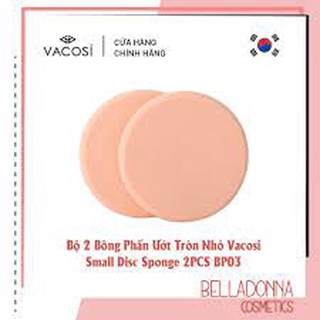BP03 - BÔNG PHẤN ƯỚT TRÒN NHỎ (BỊCH 2 CÁI)