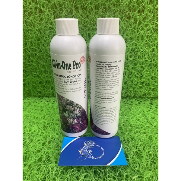 ALL IN ONE PRO | Phân Nước Tổng Hợp Dành Cho Cây Thuỷ Sinh