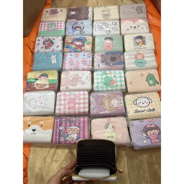 Ví Mini CuTe Dễ Thương Nhiều Mẫu 10 Ngăn Kéo Khoá