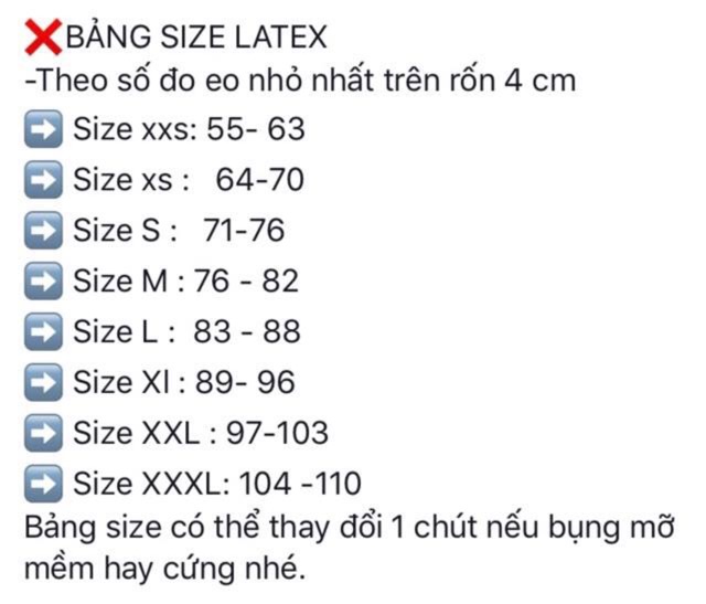 SUPER SALE . Gen định hình Latex italy 25 xương dài 29cm cao su non . .