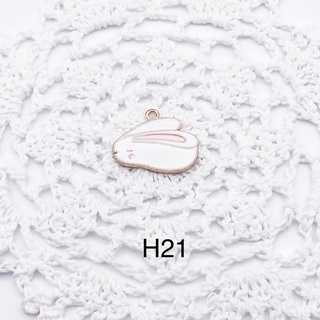 Charm kim loại cà rốt và thỏ