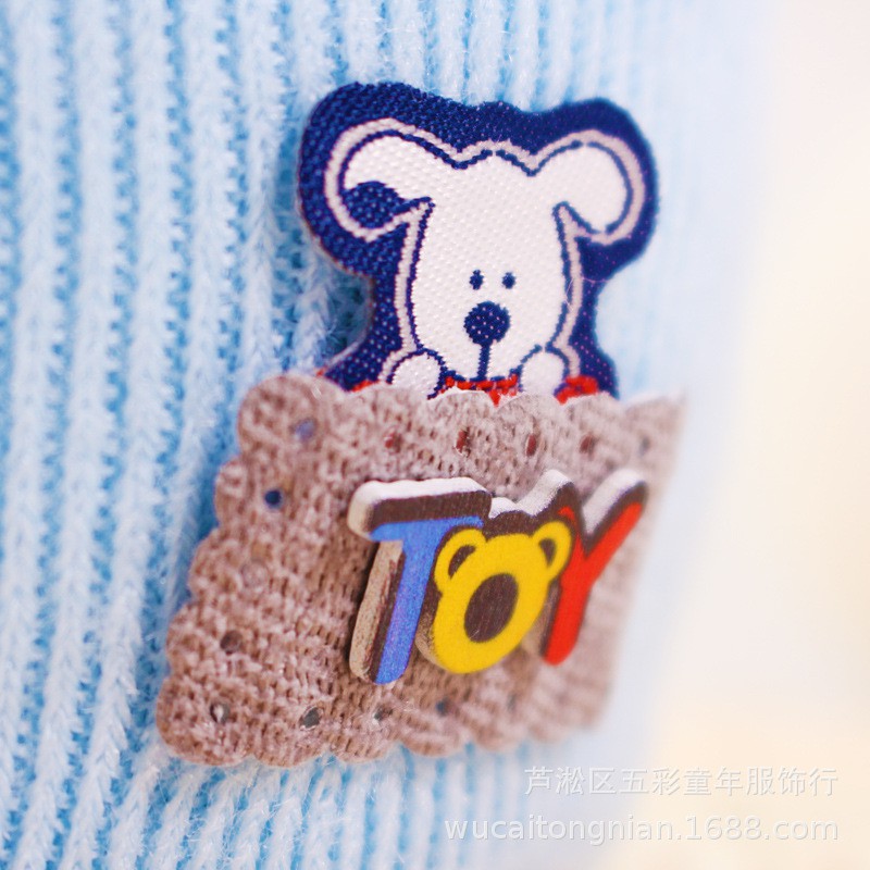Mũ len, nón len cho bé giữ ấm đầu xinh xắn từ 3 - 12 tháng tuổi hình gấu chất liệu mềm mại, ấm áp T105