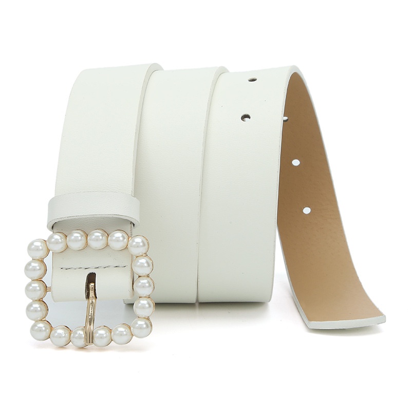 Thắt Lưng Đính Ngọc Trai Giả Thời Trang Dành Cho Nữ