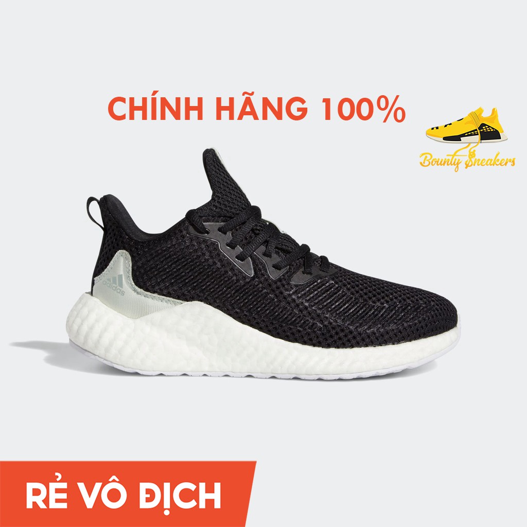 Giày Sneaker Thể Thao Adidas Alphaboost Parley Nam EF1162 "Core Black" - Hàng Chính Hãng - Bounty Sneakers