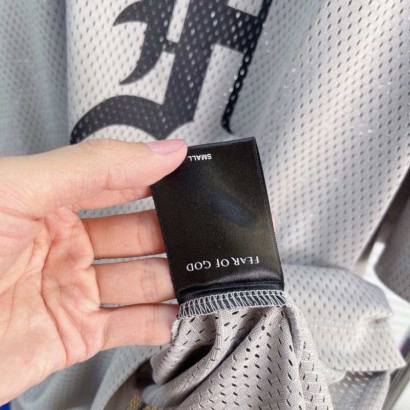 ⚡️[BEST QUALITY] - Áo FEAR OF GOD UNION 5th Mesh Tee Grey, Áo Mesh Tee FOG Union