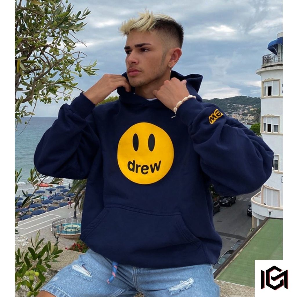 Áo Hoodie Nỉ Nam Nữ, Áo Khoác Hoodie Drew Unisex CHUMI form rộng nhiều màu phong cách Hàn Quốc