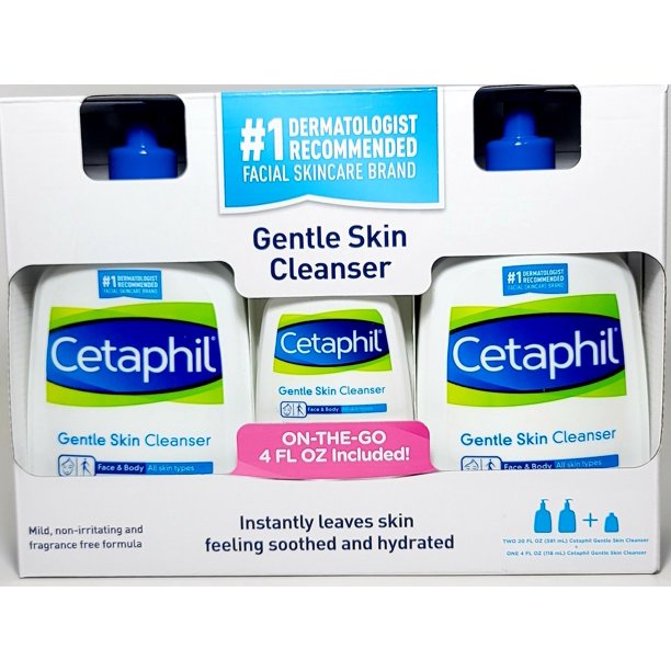 Set Cetaphil sữa rửa mặt / tắm CETAPHILl Gentle Skin Cleanser Face &amp; Body