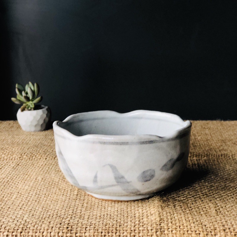 Chén Chawan họa tiết nhẹ