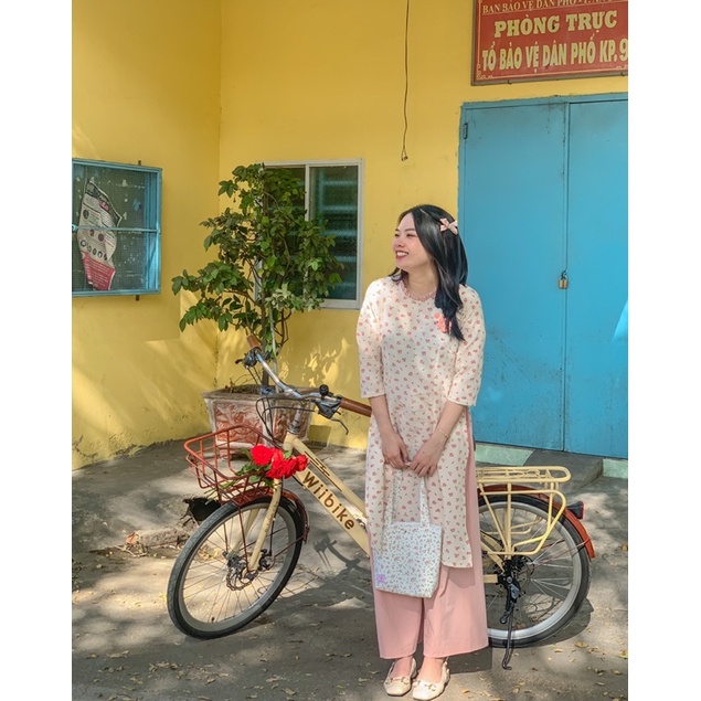 Túi xách hoạ tiết hoa MADEBYTIM