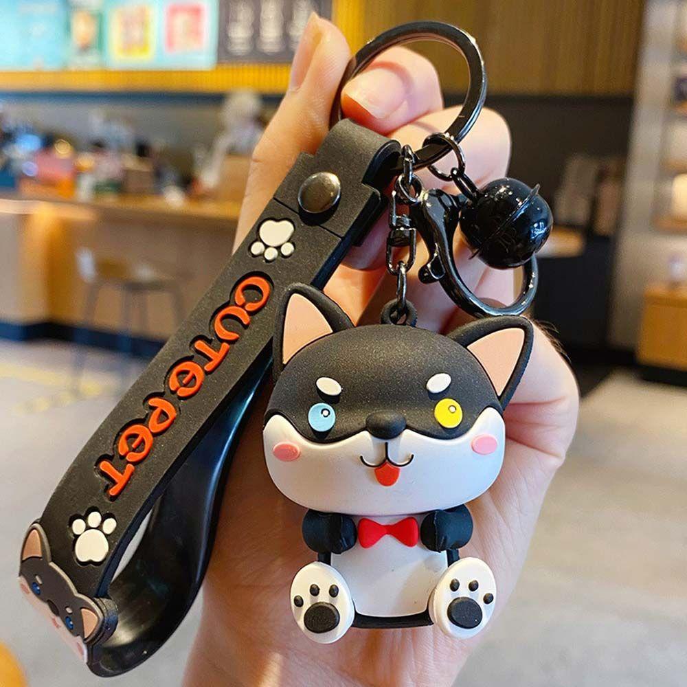 Móc Khóa Hình Chú Chó Shiba Inu Dễ Thương