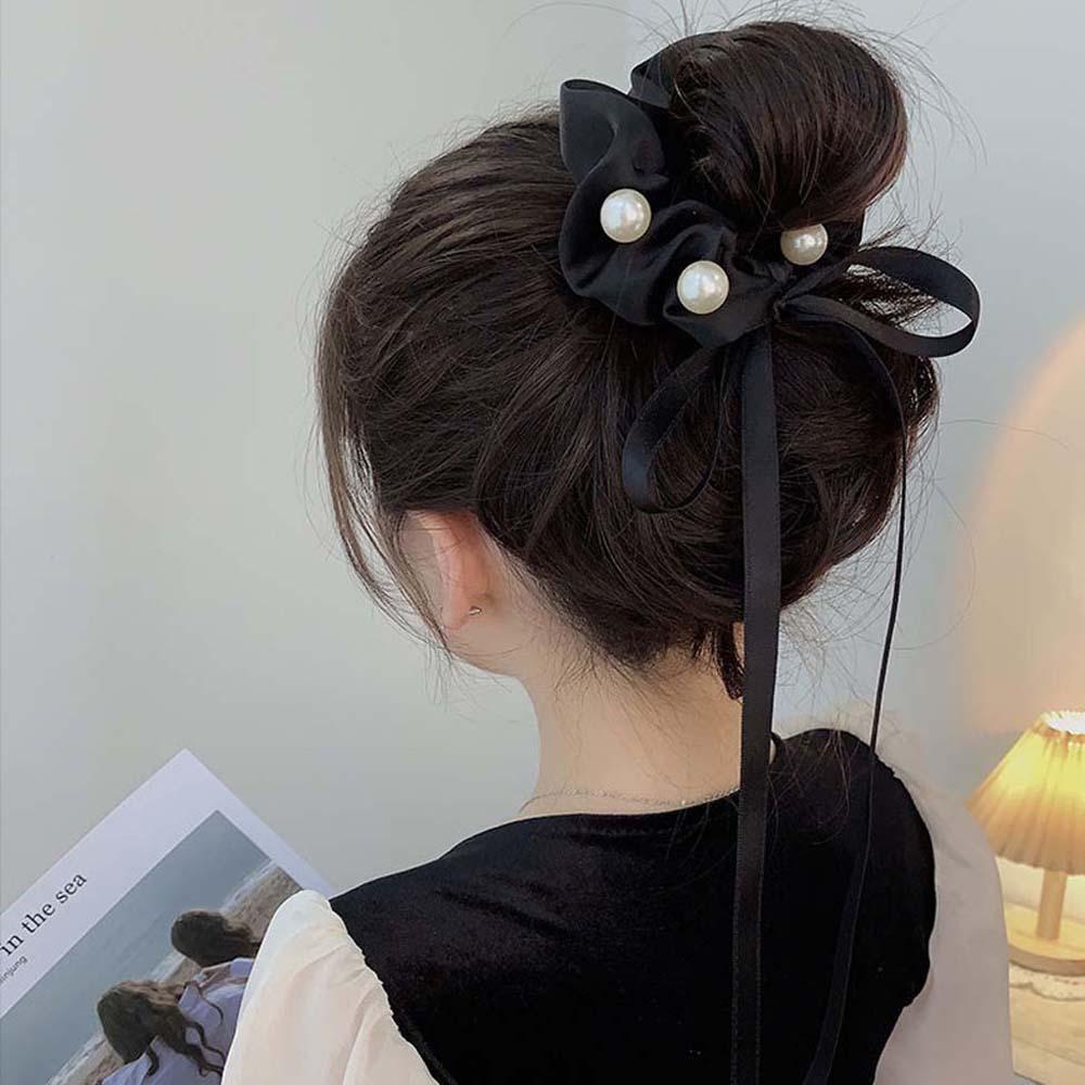 Dây Cột Tóc Ruy Băng Thắt Nơ Mùa Hè Hàn Quốc Cho Nữ WMES15H Giá Đỡ