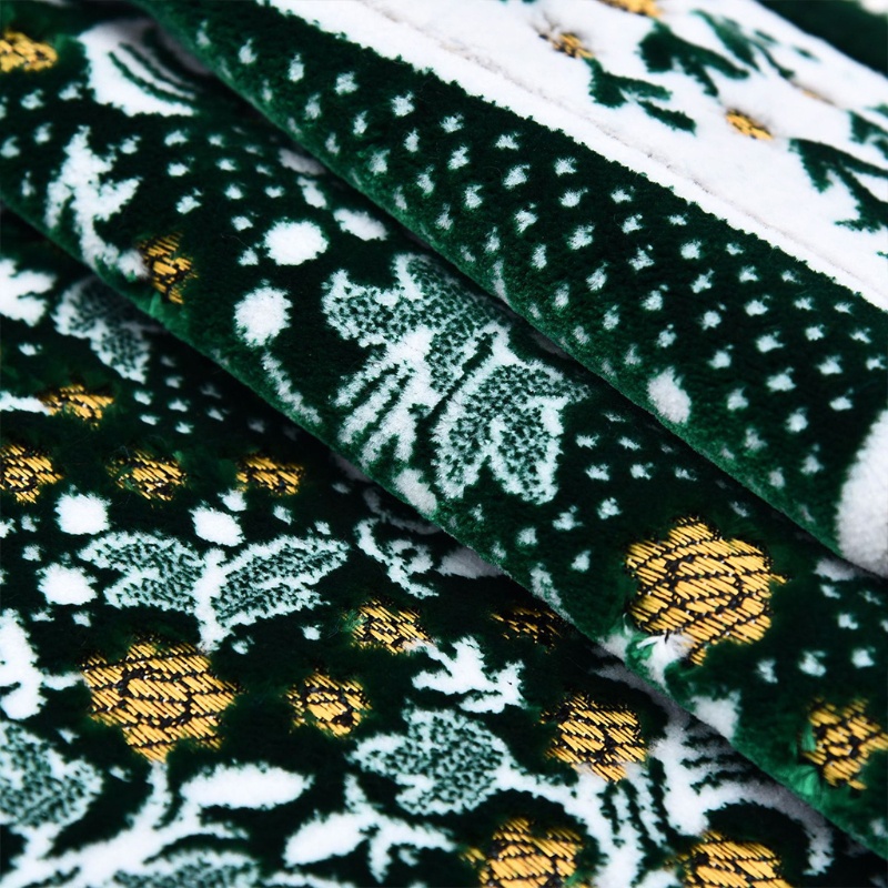 Thảm Cầu Nguyện In Hoa Tua Rua Phong Cách Hồi Giáo