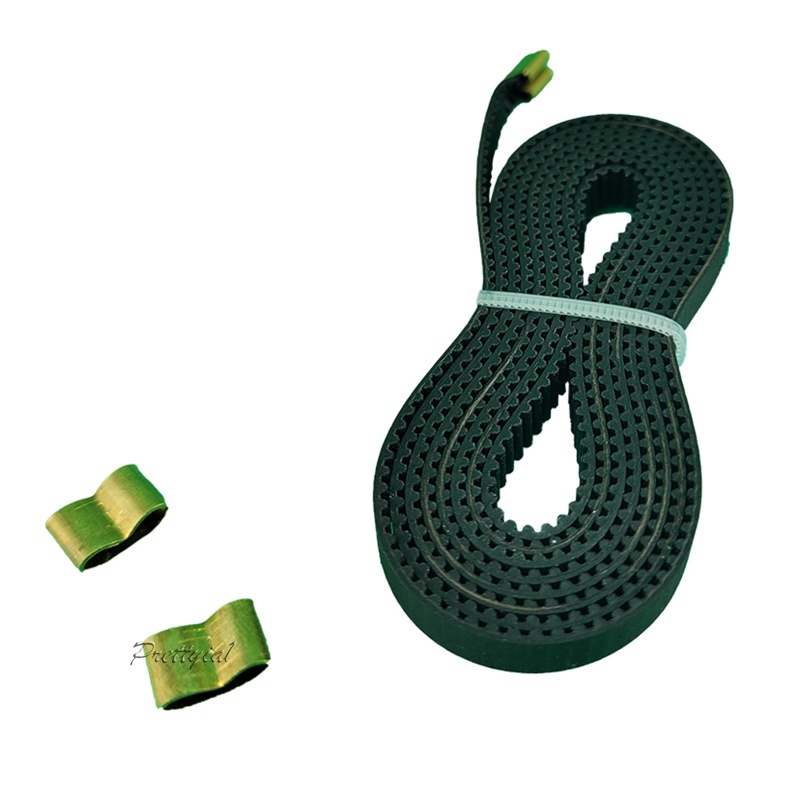 [PRETTYIA1] GT2 Open Timing Belt 1.3meter w/Copper Buckles for Ender3 3D Printer Parts