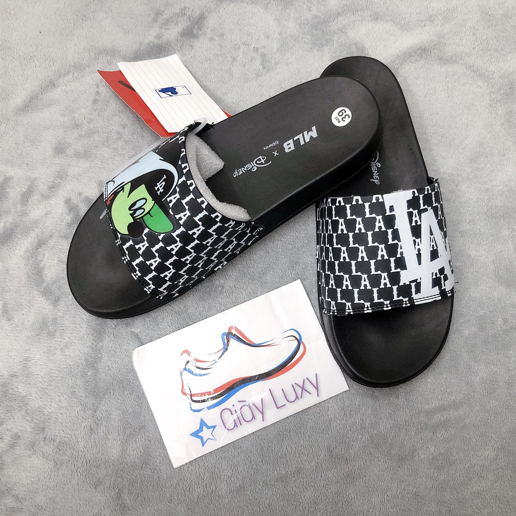 Dép Quai Ngang Micky L,A Đen Cao Cấp - Giày Luxy | BigBuy360 - bigbuy360.vn