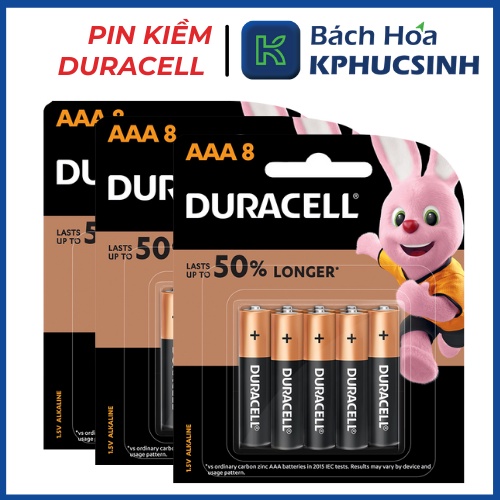 Pin kiềm Duracell Coppertop AA vỉ 8 viên KPHUCSINH - Hàng Chính Hãng