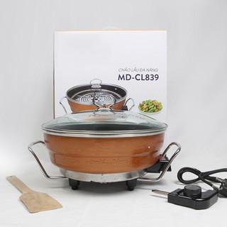 Chảo Lẩu Đa Năng NK Media MD-CL839 công nghệ Nhật Bản