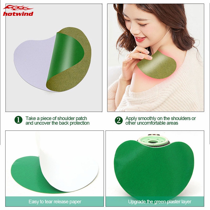 [Hàng mới về] Miếng dán khớp vai cột sống thắt lưng thành phần ngải cứu bằng vải không dệt hỗ trợ giảm đau thấp khớp