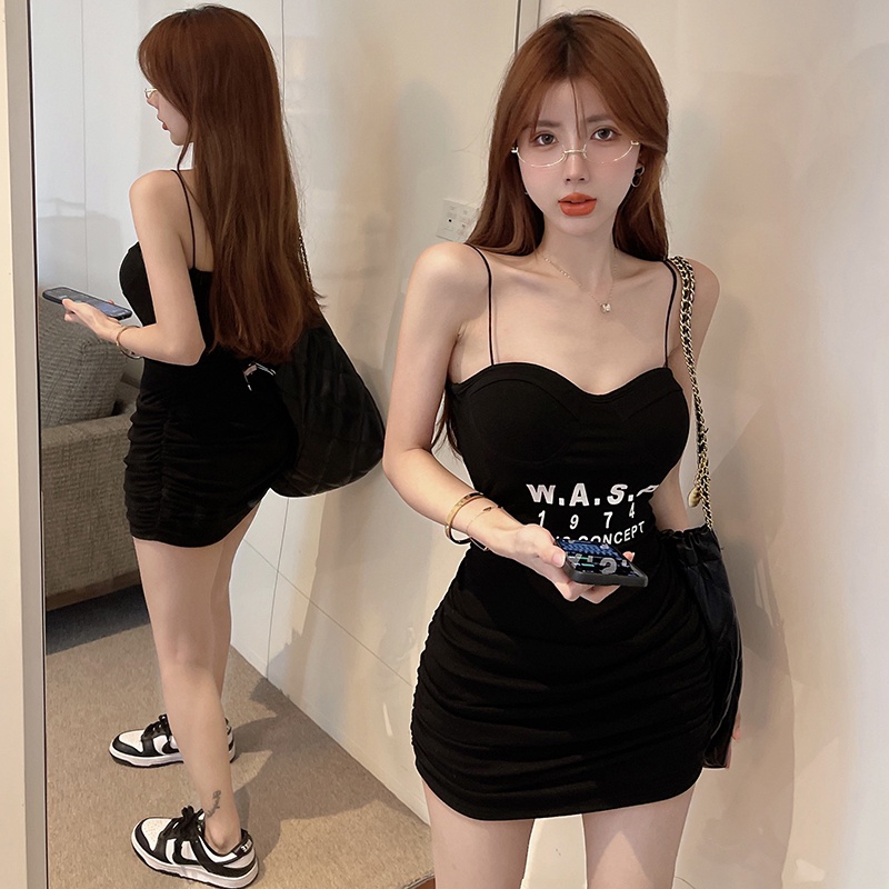 Đầm Hai Dây Ôm Dáng Gợi Cảm Dành Cho Nữ