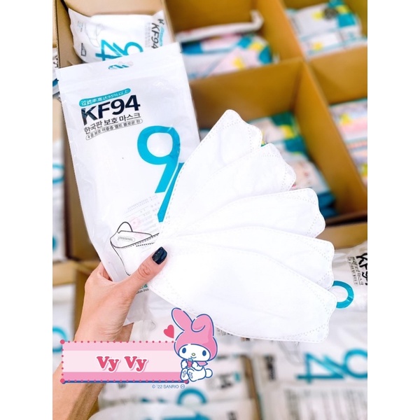 • Khẩu trang KF94 Chuẩn hàng HQ Cao Cấp