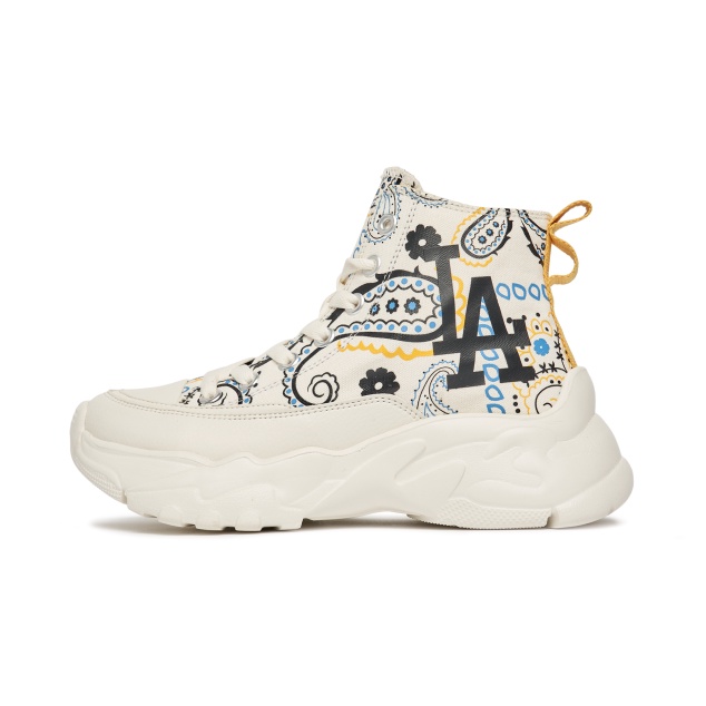 GIÀY SNEAKER MLB BIG BALL CHUNKY HIGH LIGHT PAISLEY LA