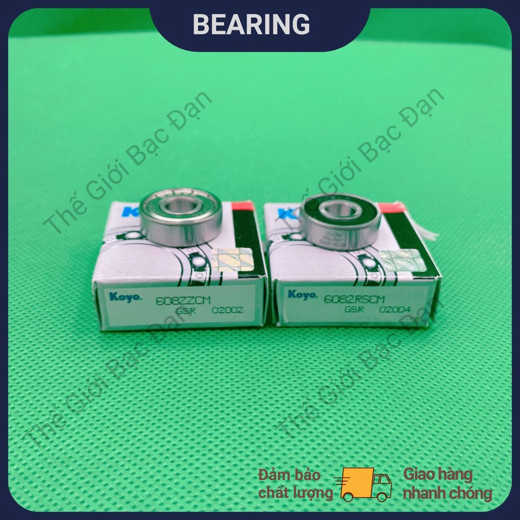 Vòng bi bạc đạn 608 2rs Koyo - hàng đẹp chất lượng cao - Thế giới bạc đạn