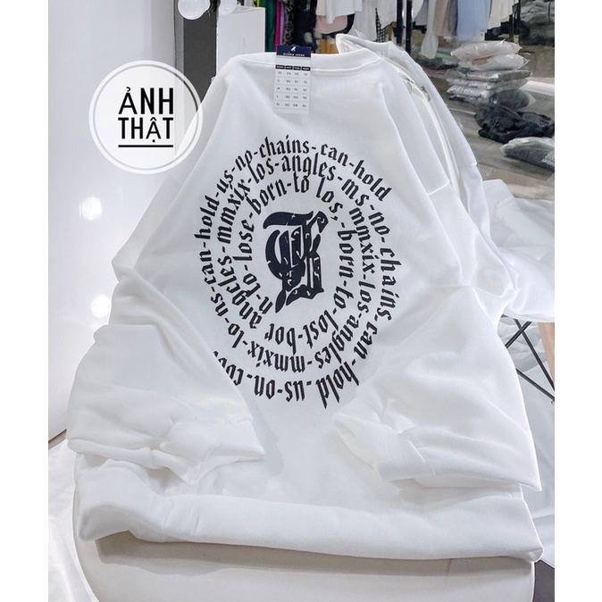Áo nỉ Ree vòng tròn TT6
