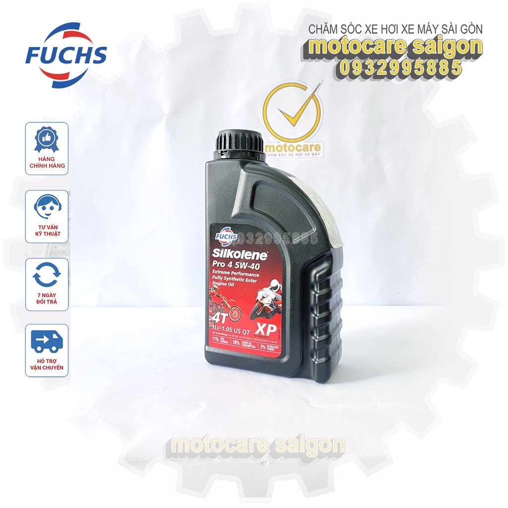 Nhớt Fuchs Sikolene Pro 4 XP 5W40 - 10W40