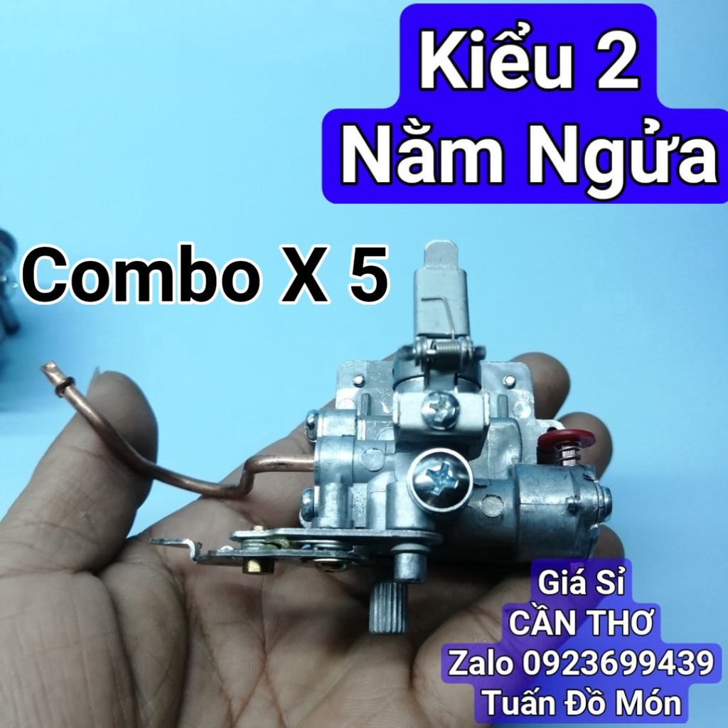 Combo X 5 Cụm ổ bếp gas mini du lịch namilux 2 kiểu phụ tùng linh kiện chính hãng