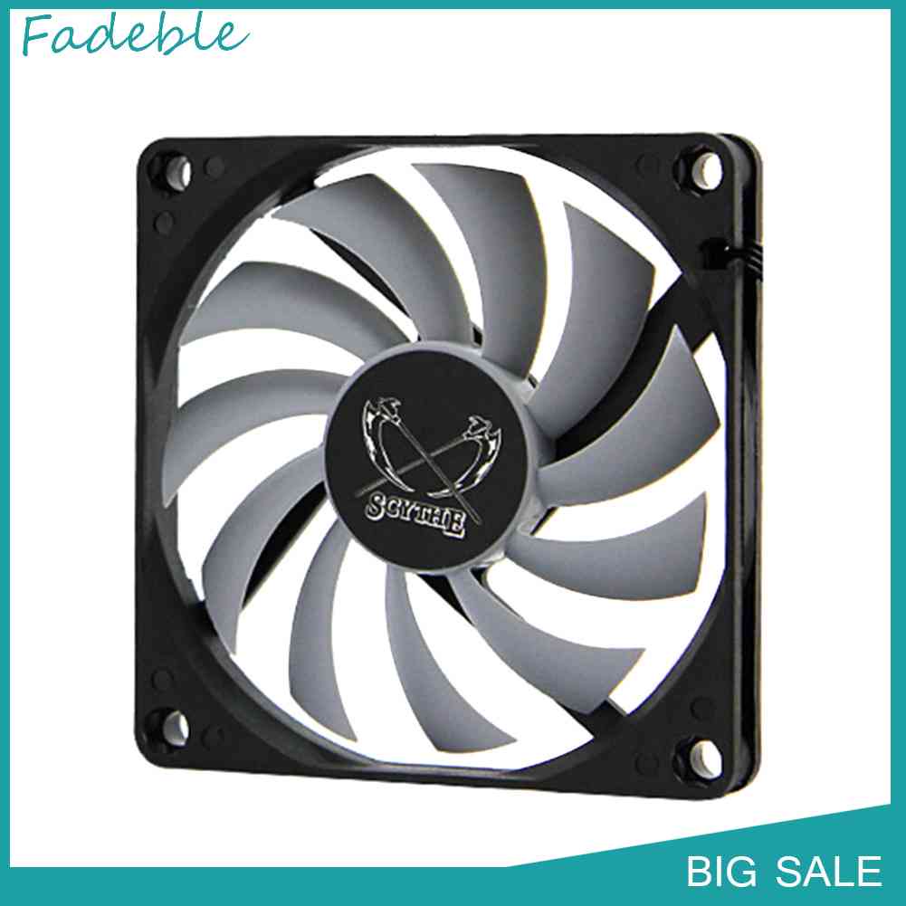 Quạt Tản Nhiệt Kh12H-P 8cm 4 Pin 3000RPM Chuyên Dụng Cho Máy Tính