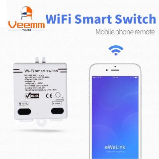 Công tắc điều khiển WiFi thông minh không dây 10-250v chất lượng cao