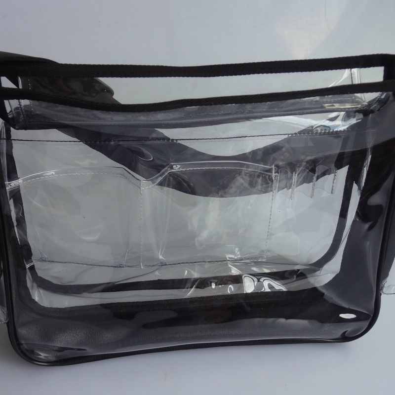 Túi Đeo Chéo Bằng Nhựa PVC Trong Suốt Chống Tĩnh Điện