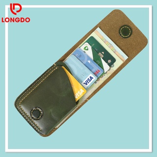 Ví sen 3 - cam kết 100% da bò thật