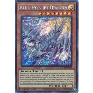 Thẻ bài Yugioh - TCG - Blue-Eyes Jet Dragon / BACH-EN004'