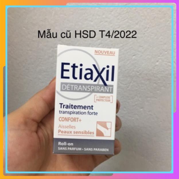 Lăn Khử Mùi Ngăn Mồ Hôi Hiệu Quả Etiaxil 15ml FREESHIP TOÀN QUỐC 【K】