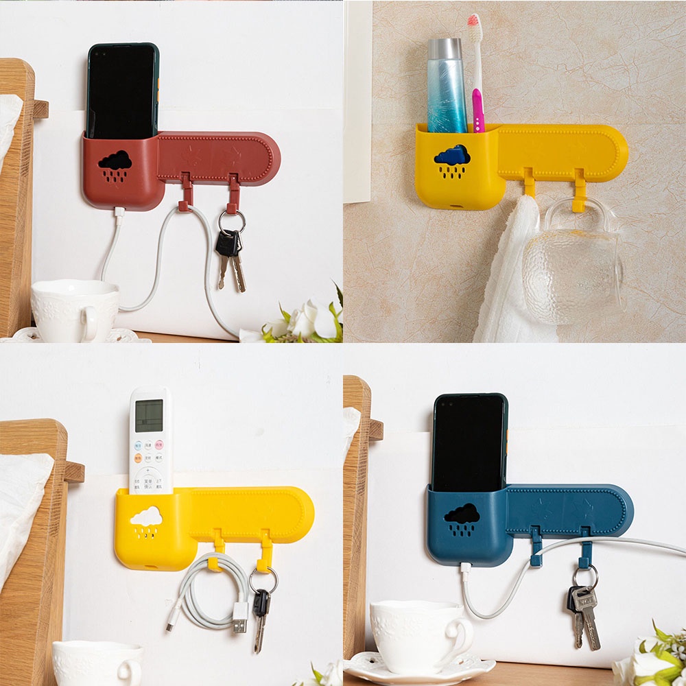 Kệ treo tường Không Để Lại Dấu Vết Tiện Dụng Cho Nhà Bếp/Phòng Tắm