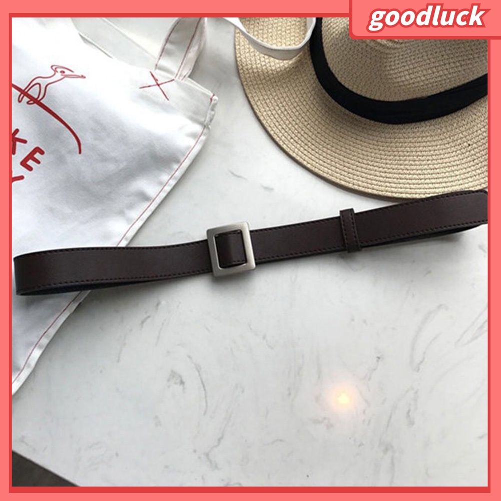 Dây Nịt Nữ, Giả Da, Không Lỗ