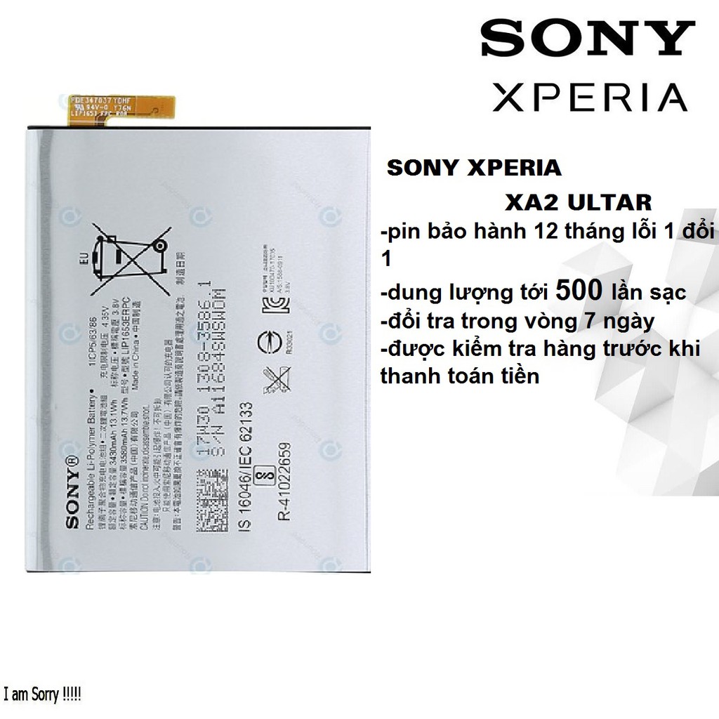 Sony xperia XA2 ultra /LIP1653ERPC BH 12 tháng
