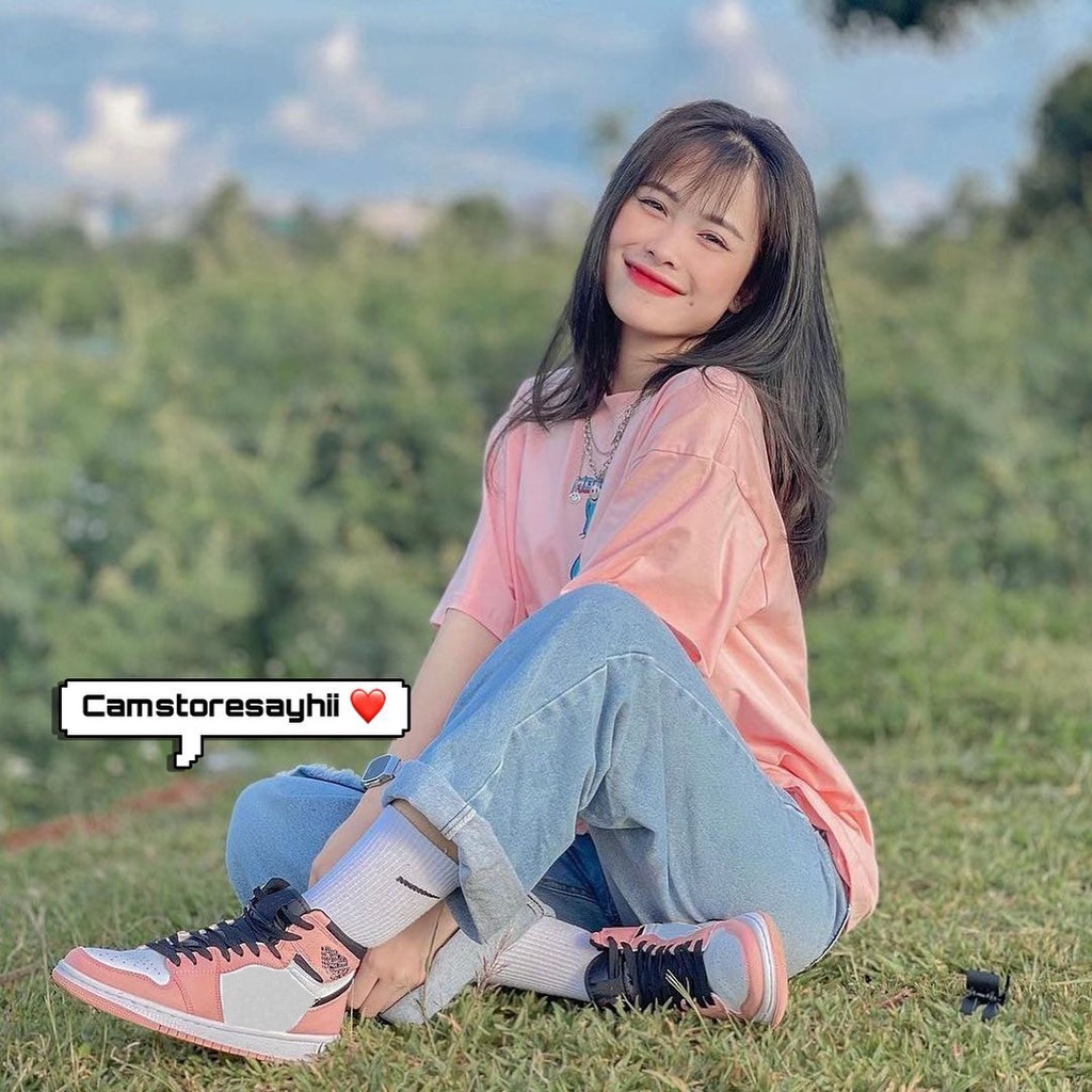 Giày Thể Thao Nữ HIgh Pinkkk-Màu Mới Nhất Camstore