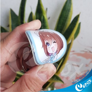 Combo 8 móc khóa Hero Team đổ keo 5,5cm [ĐẸP TUYỆT VỜI]