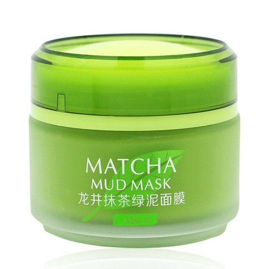 Mặt nạ trà xanh Matcha Mud Mask Laikou dưỡng ẩm làm mịn da kèm QUÀ TẶNG