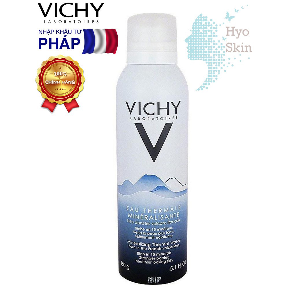 Xịt khoáng Làm Dịu Vichy Mineralizing Thermal Water 150ml