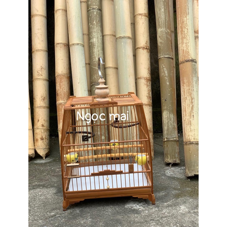 KHUNG LỒNG CHIM TRÚC CHÀO MÀO ĐẸP CHẮC CHẮN GIÁ RẺ TỰ RÁP SIÊU DỄ