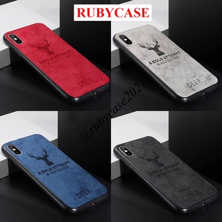 Ốp lưng iphone 6/6s/6splus/7plus/8plus/x/xs/xsmax hình hươu vua deer vải jean cực chất 2021