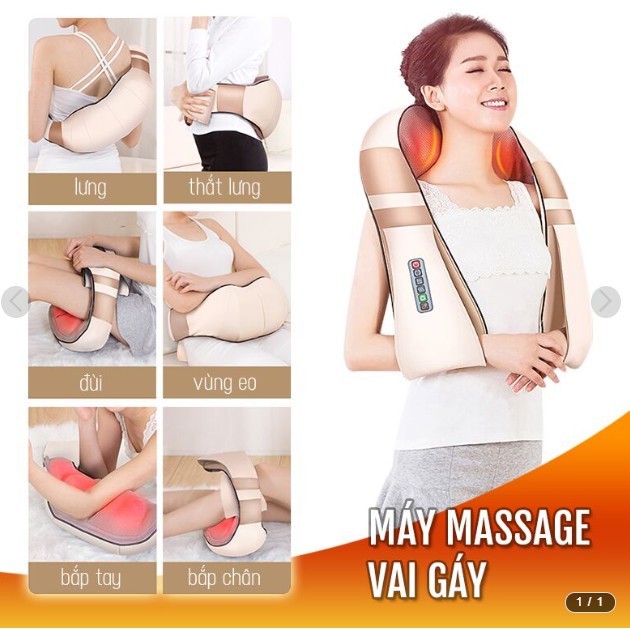 Máy massage vai gáy cổ đa năng nhiều chế độ - Hamilton Place Mall