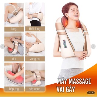 Máy massage vai gáy cổ đa năng nhiều chế độ - ShopToro