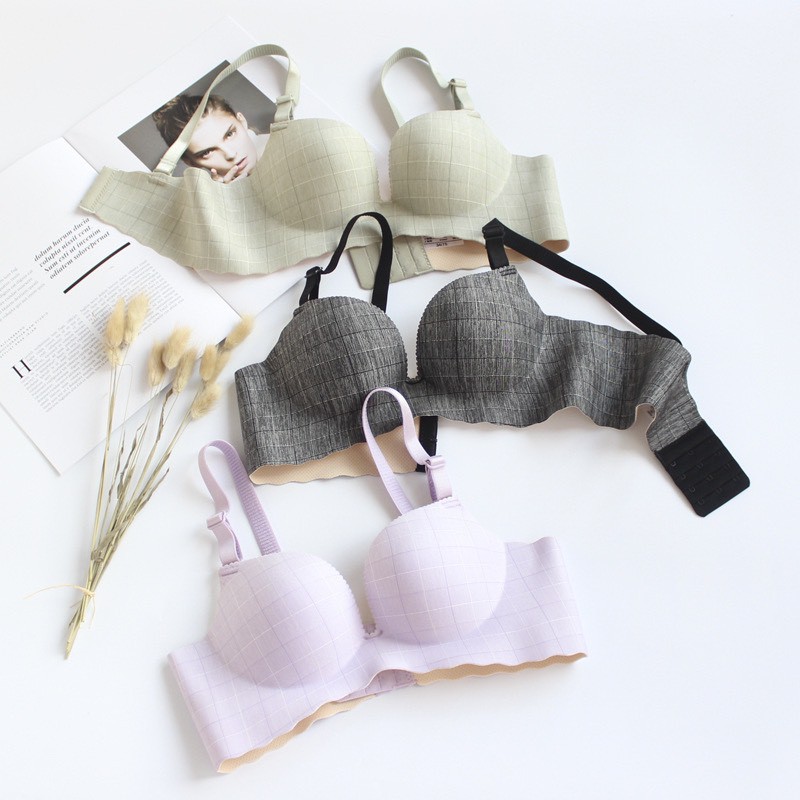 Áo Lót Nữ Nâng Ngực Đúc Su không gọng kẻ đệm nâng ngực quyến rũ mã AL10 | BigBuy360 - bigbuy360.vn