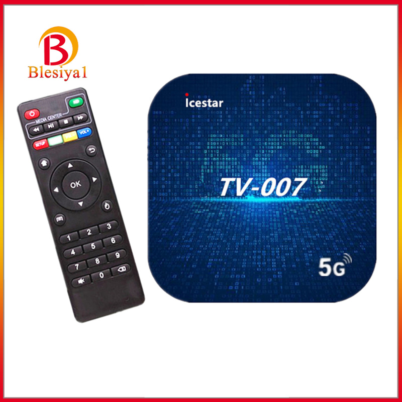 [BLESIYA1]Android 9.0 TV Box Android Box Media Player 5G Dual WiFi BT 5.0 EU Plug