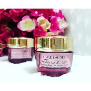 Kem dưỡng Estee Lauder Resilience Lift Night Firming/Sculpting Face and Neck Creme 15ml 