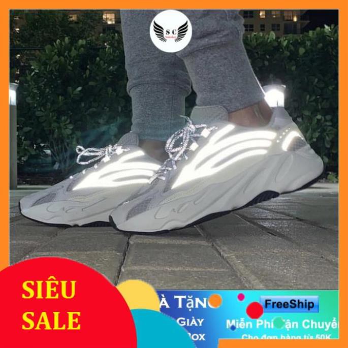 Giày YZ 700🎁Freeship🎁Giảm Ngay 20k Nhập Mã [GIAY YZ700 ] Giày Thể Thao 700 Static Full Phản Quang Na
