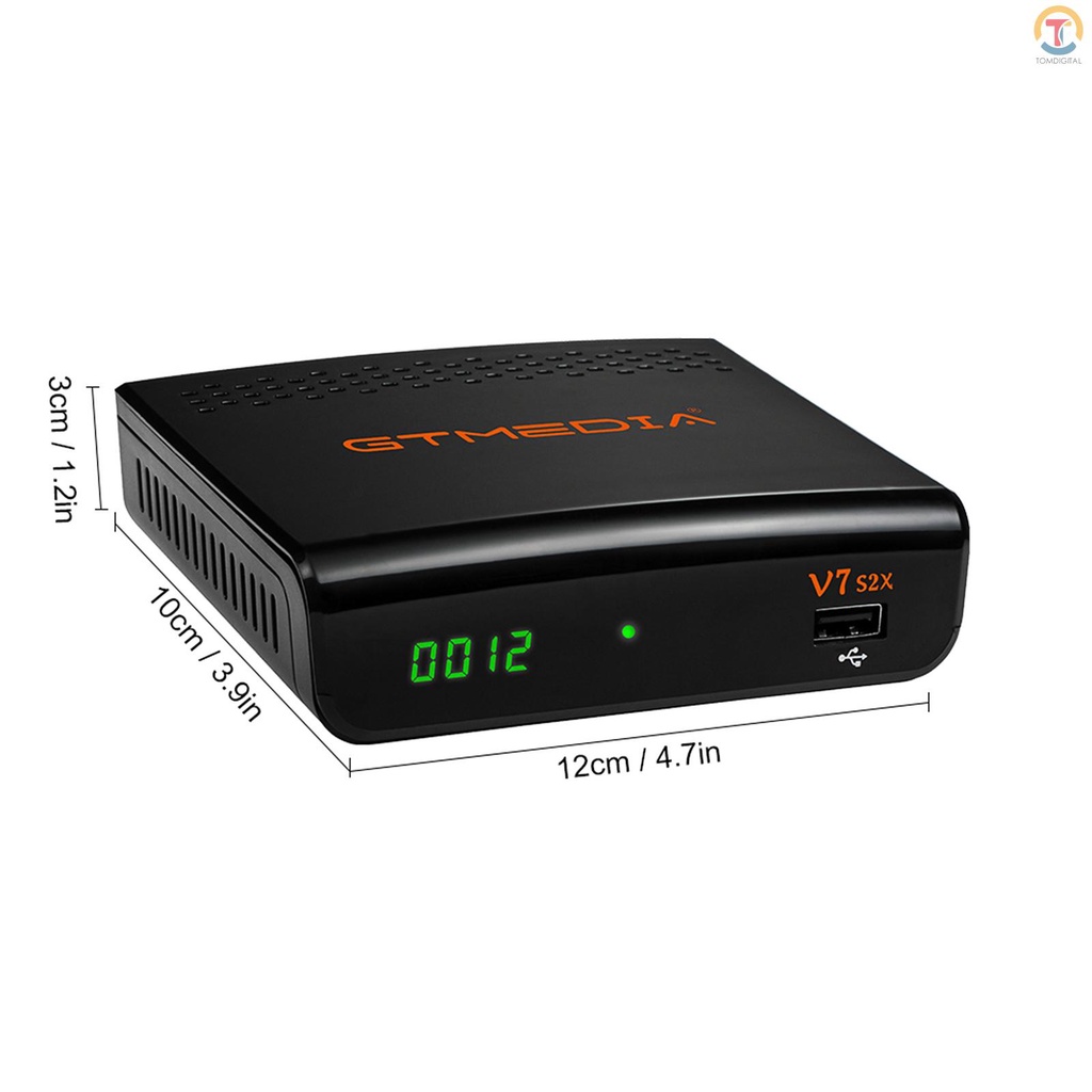 Đầu Nhận Tín Hiệu Tv Gtmedia V7 S2X Hd 1080p Hỗ Trợ Dvb-S / S2 / S2X Avs + Vcm / Am / Multistream / T2Mi